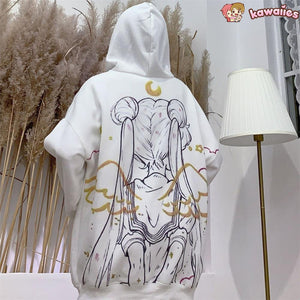 Anime Sailor Moon Angel Unisex Hoodie-Kawaii Dream