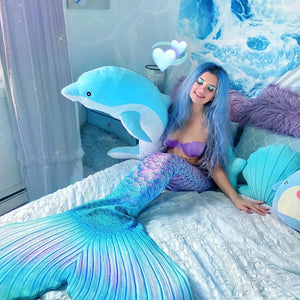 Aqua & Pink The Dolphins-Kawaii Dream