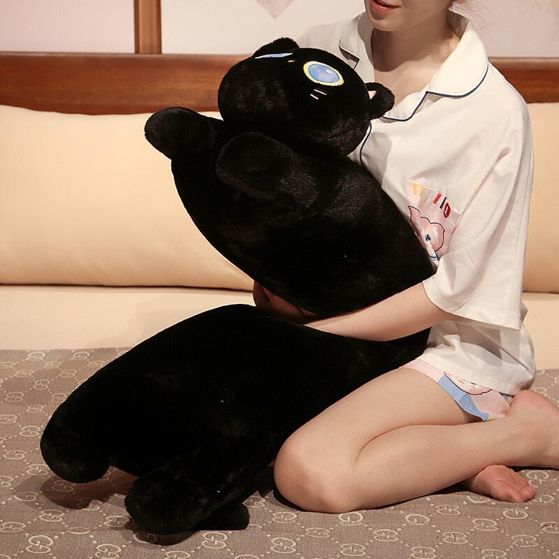 Arrayah the Blue Eye Black Cat Plushie-Kawaii Dream