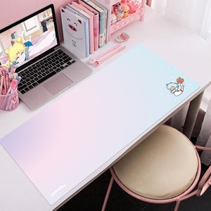Astro Tato Exploring Galaxy Large Mouse Pad-Kawaii Dream
