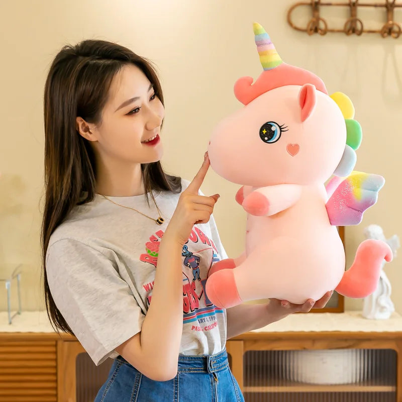 Avie the Rainbow Unicorn Plushie-Kawaii Dream