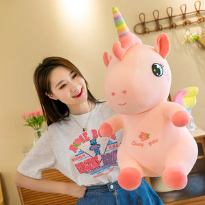 Avie the Rainbow Unicorn Plushie-Kawaii Dream