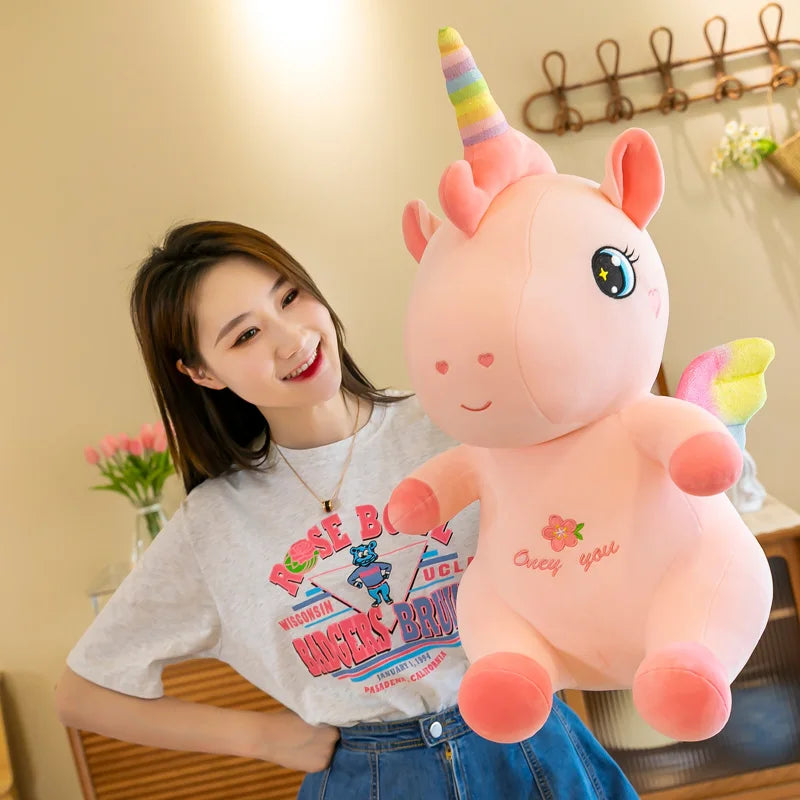 Avie the Rainbow Unicorn Plushie-Kawaii Dream