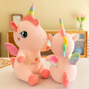 Avie the Rainbow Unicorn Plushie-Kawaii Dream