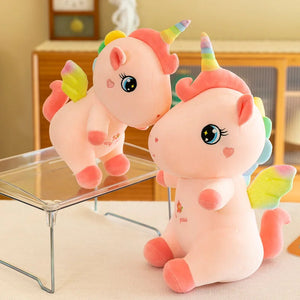 Avie the Rainbow Unicorn Plushie-Kawaii Dream