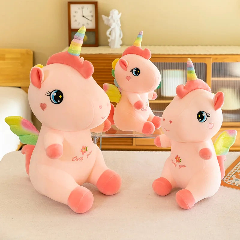 Avie the Rainbow Unicorn Plushie-Kawaii Dream