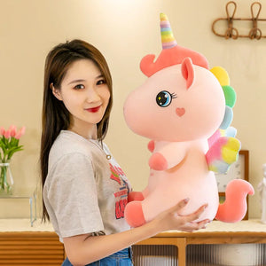 Avie the Rainbow Unicorn Plushie-Kawaii Dream