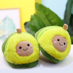 Avocado Plush Slippers-Kawaii Dream