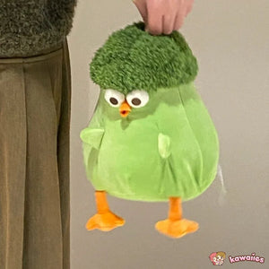 Baba the Funny Chicken Broccoli Plushie-Kawaii Dream