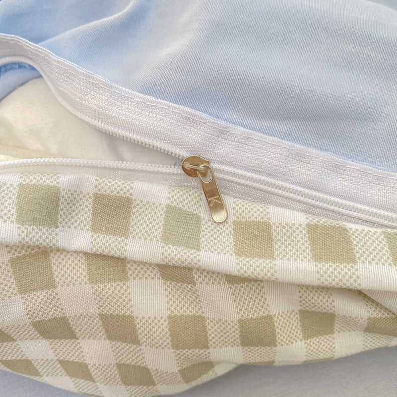 Baby Blue Gray Purple Bedding Set Collection-Kawaii Dream