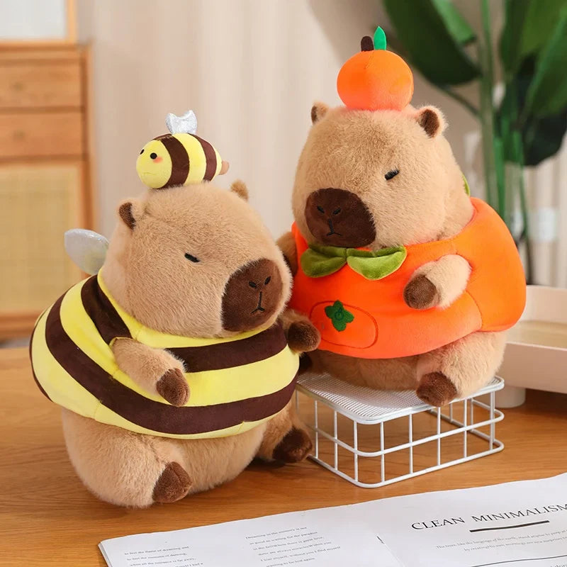Baby Capybara Animal Dress-up Plushie Collection-Kawaii Dream