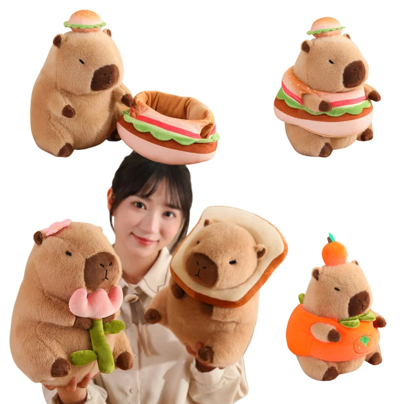 Baby Capybara Animal Dress-up Plushie Collection-Kawaii Dream
