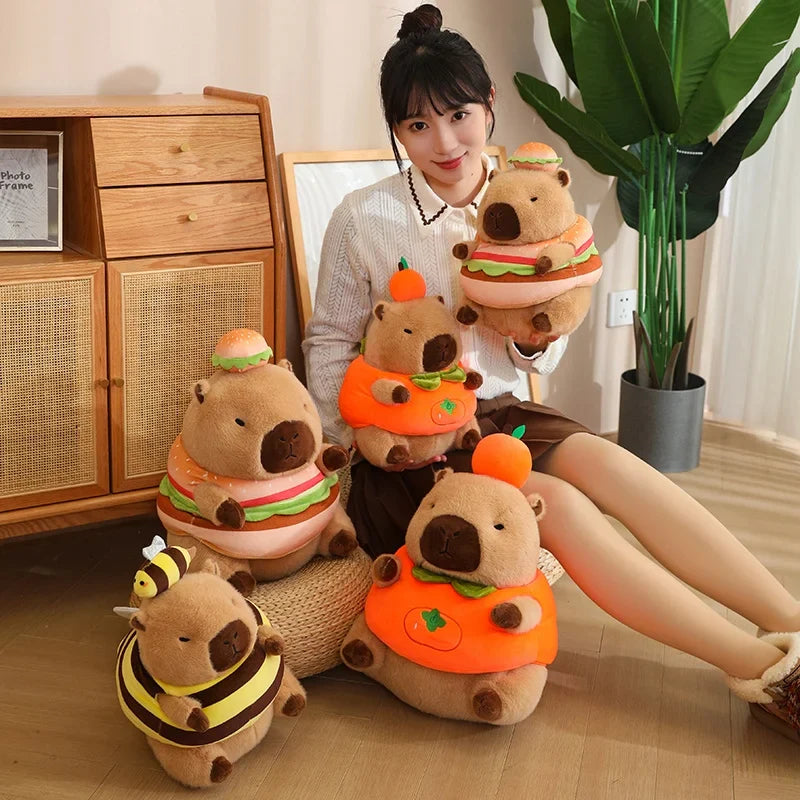 Baby Capybara Animal Dress-up Plushie Collection-Kawaii Dream