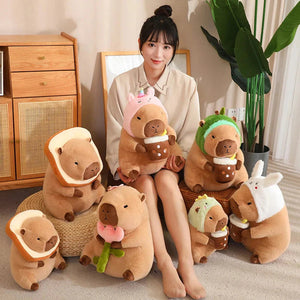 Baby Kawaii Capybara Dress-up Plushies-Kawaii Dream