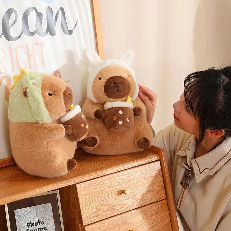 Baby Kawaii Capybara Dress-up Plushies-Kawaii Dream