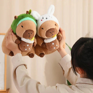 Baby Kawaii Capybara Dress-up Plushies-Kawaii Dream