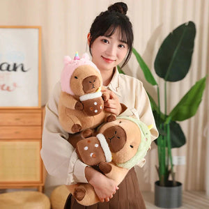 Baby Kawaii Capybara Dress-up Plushies-Kawaii Dream
