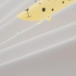 Baby Safari Cotton Fitted Bedsheet-Kawaii Dream