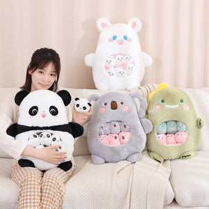 Bag of Koala Dino Bunny Panda Plushie Collection-Kawaii Dream