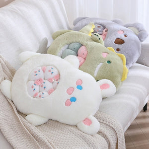 Bag of Koala Dino Bunny Panda Plushie Collection-Kawaii Dream