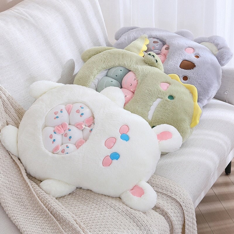Bag of Koala Dino Bunny Panda Plushie Collection-Kawaii Dream
