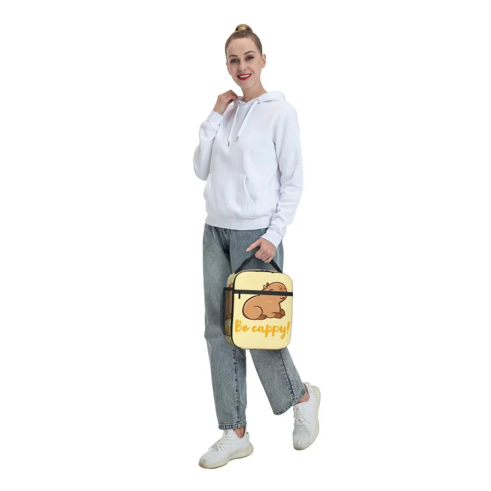 Be Cappy' Capybara Lunch Bag-Kawaii Dream