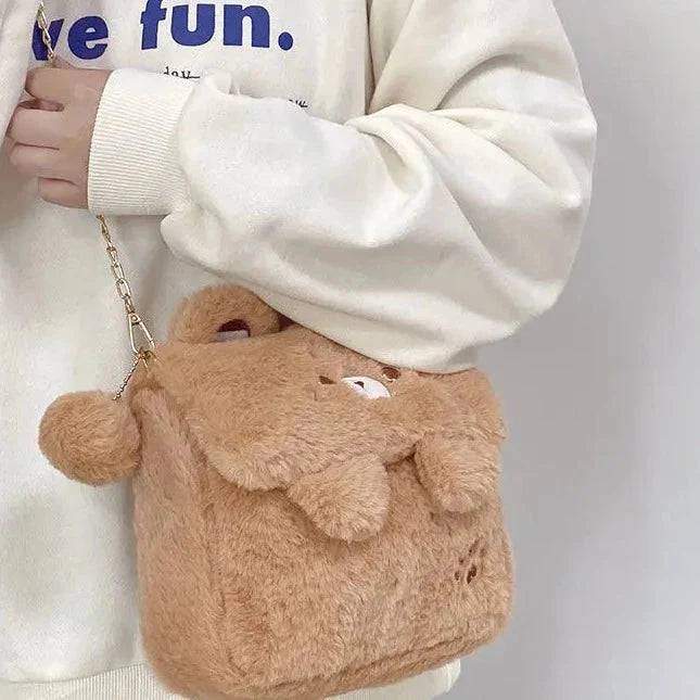 Bear Bunny Shoulder Crossbody Bag-Kawaii Dream
