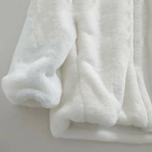 Bear Soft Faux Fur Hooded Coat-Kawaii Dream