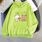 Bears eating Watermelon Unisex Hoodie-Kawaii Dream
