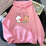Bears eating Watermelon Unisex Hoodie-Kawaii Dream
