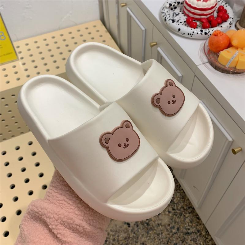 Beary Cute Open-toe Slippers-Kawaii Dream