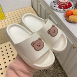 Beary Cute Open-toe Slippers-Kawaii Dream