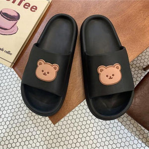 Beary Cute Open-toe Slippers-Kawaii Dream