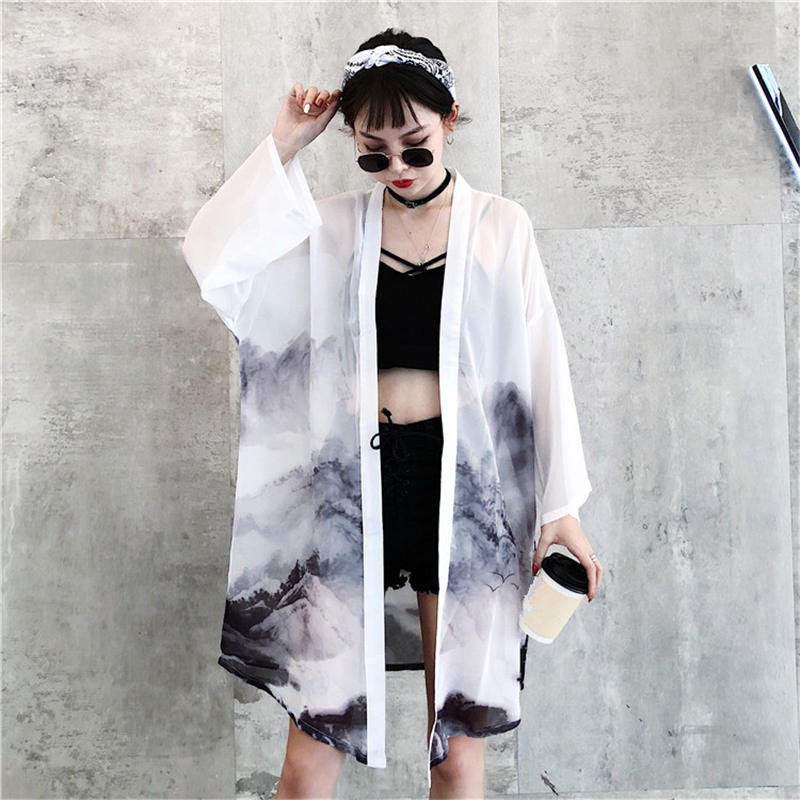 Beauty of Misty Mountains Kimono-Kawaii Dream