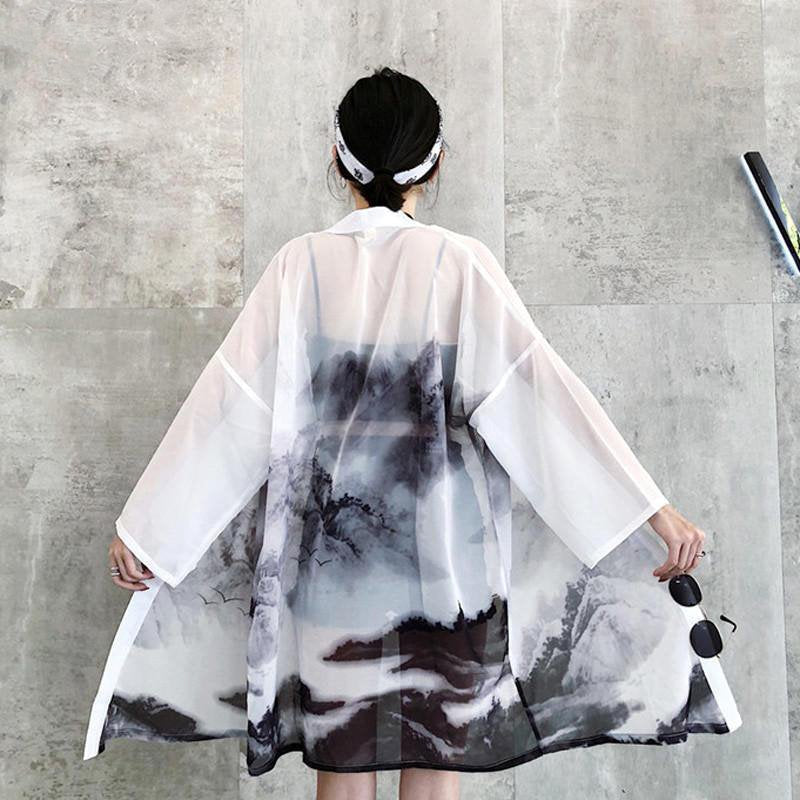 Beauty of Misty Mountains Kimono-Kawaii Dream