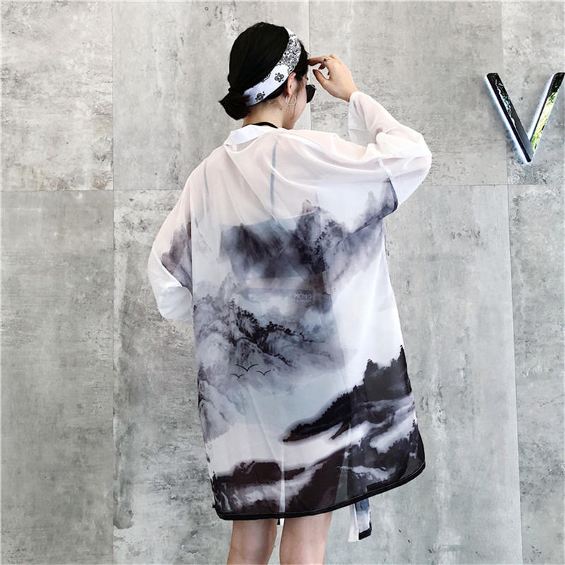 Beauty of Misty Mountains Kimono-Kawaii Dream