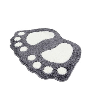 Big Foot Shape Mat-Kawaii Dream