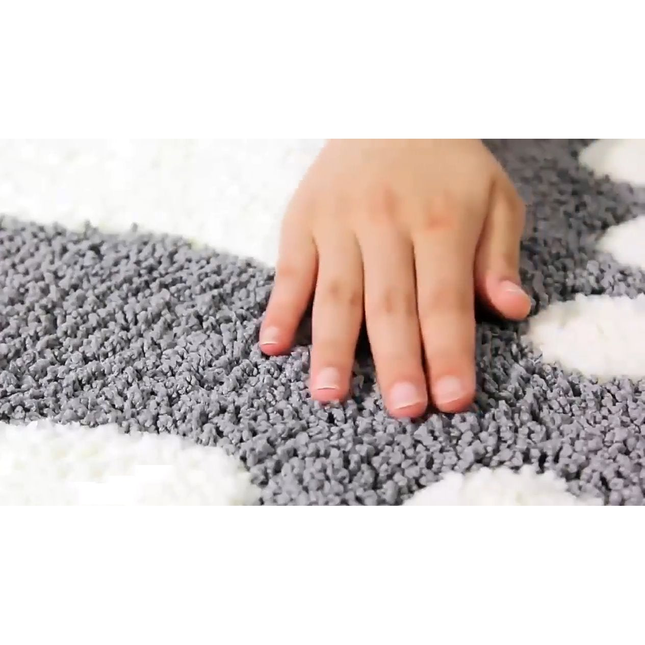 Big Foot Shape Mat-Kawaii Dream