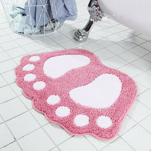 Big Foot Shape Mat-Kawaii Dream