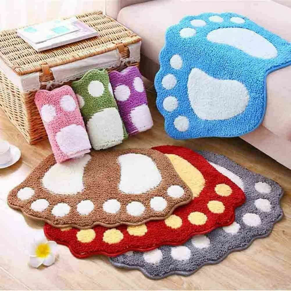 Big Foot Shape Mat-Kawaii Dream