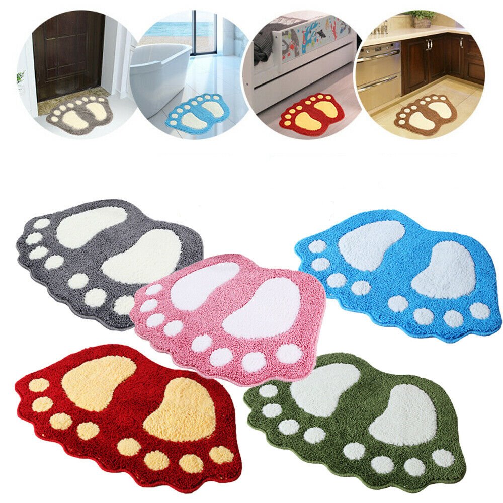 Big Foot Shape Mat-Kawaii Dream