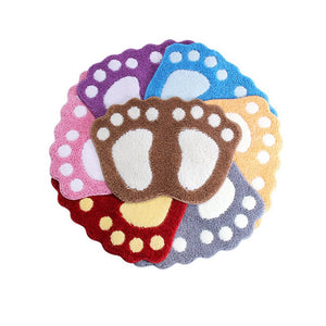 Big Foot Shape Mat-Kawaii Dream