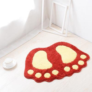 Big Foot Shape Mat-Kawaii Dream