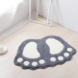 Big Foot Shape Mat-Kawaii Dream