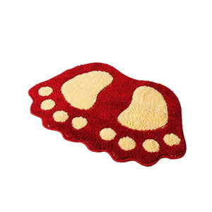 Big Foot Shape Mat-Kawaii Dream
