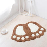 Big Foot Shape Mat-Kawaii Dream