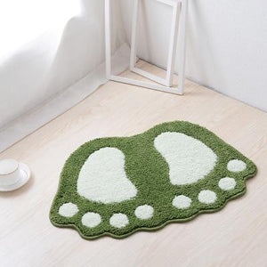 Big Foot Shape Mat-Kawaii Dream