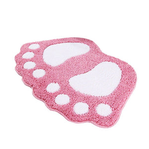 Big Foot Shape Mat-Kawaii Dream