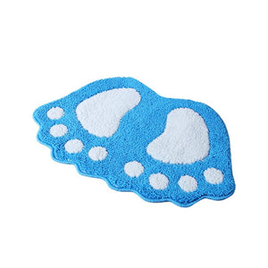 Big Foot Shape Mat-Kawaii Dream