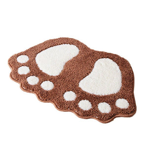 Big Foot Shape Mat-Kawaii Dream